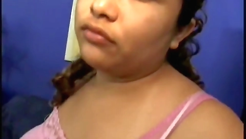 Bulky preggo Latin Babe sucks and copulates with large darksome schlong